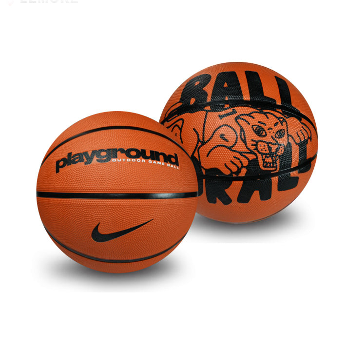 NIKE PLAYGROUND 8P 橡膠籃球-桔